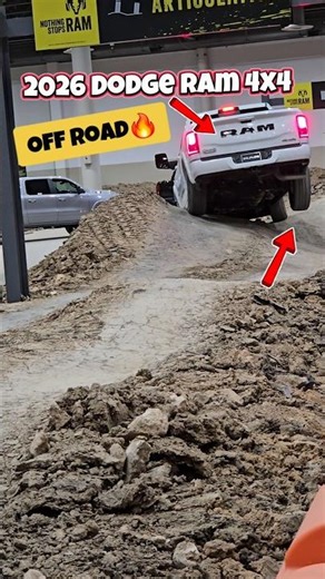 How 2026 Dodge Ram 4x4 Is driving Off Road 💪