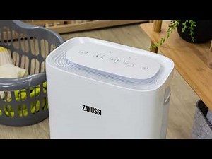 Zanussi 18L Dehumidifier ZDH1802 Product Video