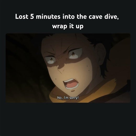 Lost 5 minutes into the cave dive, wrap it up