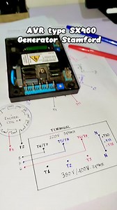 4.7K reactions · 638 shares | 276. Cara pemasangan AVR SX460 generator Stamford (part 1) #repair #rewinding #recondition #electromotor #generator #alternator #transformer #acdc #wiringdiagram #connection #fbpro #reels #jangkauanluas #sorotan | Q Tecnic | Facebook