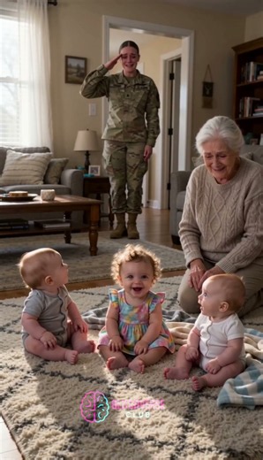 Grandma Revealed 3 Tiny Babies… Then Military Mom Said “AT EASE, MY BABIES” 😭🇺🇸❤️