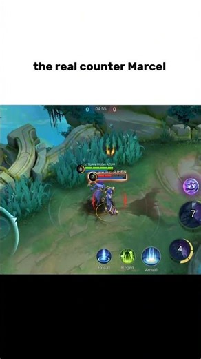 VALENTINA IS MARCEL'S ONLY COUNTER #mobilelegends #shorts