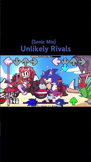 Unlikely Rivals (Sonic Mix) [FNF P-Slice Playable Mod] #fnf #sonic