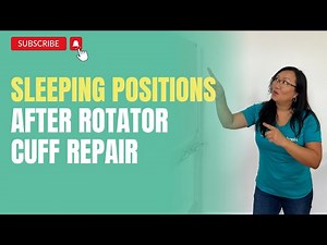 Sleeping Positions After a Rotator Cuff Repair