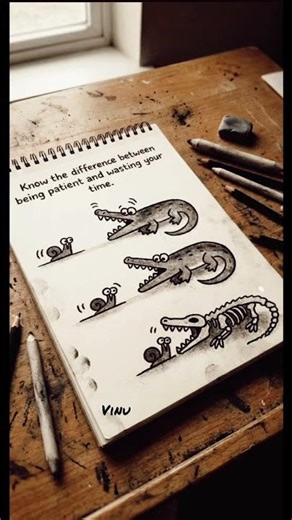 Know the difference between being patient and wasting your time.#time