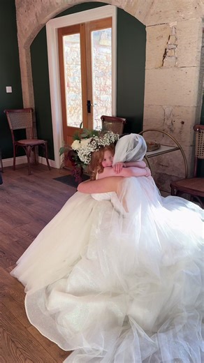 The only person more excited for our wedding than I was…our little niece!❤️ #flowergirl #weddingtok #littlebridesmaid #bridetok #fyp