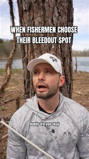 When fishermen choose their bleed out spot