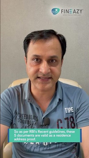 5 Valid Documents Required for Residence Address Proof Edit