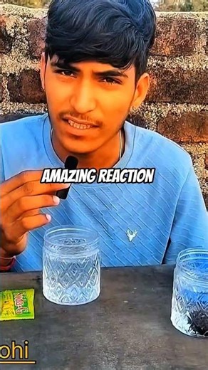 ENo + Water Reaction Experiment Amazing Fizz Reaction in Water 💥