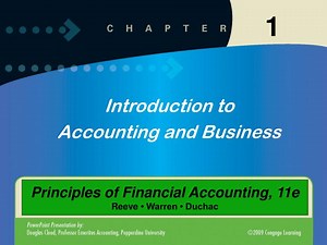 PPT - Introduction to Accounting and Business PowerPoint Presentation, free download - ID:6947851