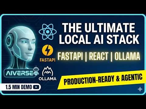 How to Build a Production-Ready Local AI Stack (FastAPI + React + Ollama)