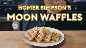 How to Make Homer Simpson's Patented Space-Age Out of this World Moon Waffles