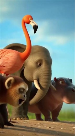 🐊⚡ Epic Crocodile Slow-Mo Air Jump! | Wonder Animations Land