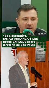 "If it's just for decoration, THEN TEAR IT DOWN": Ivan Drago EXPLODES about São Paulo's board of ...