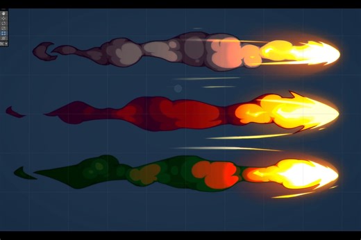 2D VFX ANIMATION â€™â€™METEOR''