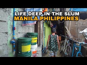 life in happyland tondo SLUM | manila Philippines [4k]