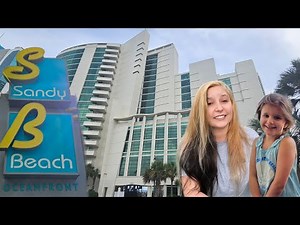 Sandy Beach Oceanfront Resort| Myrtle Beach, South Carolina| Room Tour and Review