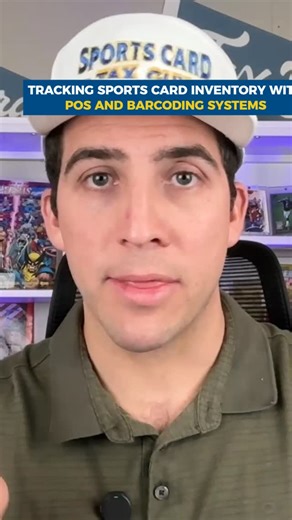 Jonny Petrucco, MSE, EA | Sports Card Tax Guy on Instagram: "Best way to track your sports card business inventory If you’re running a sports card business, keeping track of purchases, sales, and expenses is essential for smooth operations and tax purposes. This video explains the top methods you can use to organize your inventory efficiently, including the best option for larger businesses and local card shops. 🔹 Three recommended options for tracking inventory 🔹 Why POS barcoding systems wor