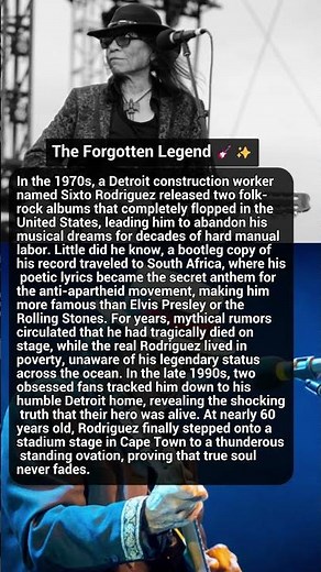 The Forgotten Legend 🎸✨