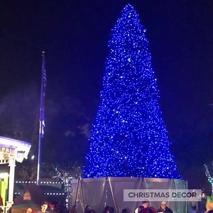 6.9K views · 133 reactions | Check out our Telluride RGB Tree in downtown Grapevine, Texas across from the gazebo! | Christmas Decor | Facebook