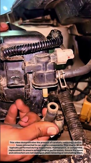How to Properly Remove the Vacuum Hose on a Car Engine