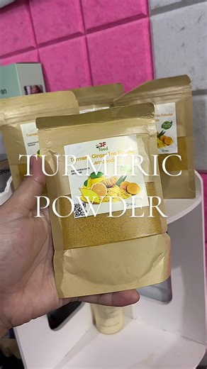 Turmeric Ginger Tea Powder Lemonade Recipe