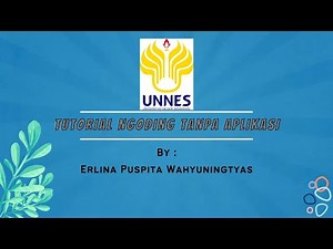 Tutorial ngoding tanpa aplikasi dengan menggunakan Repl.it