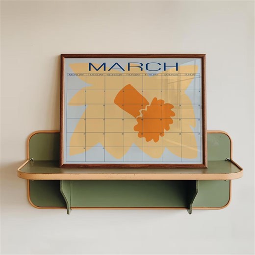 March 2026 Printable Calendar | Creative Minimalist Monthly Planner DIGITAL DOWNLOAD - Etsy Canada