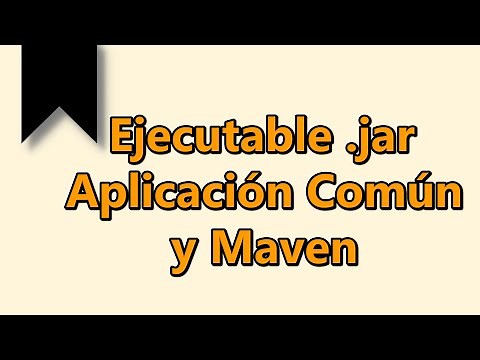 Crear ejecutable .jar | | JAVA - Maven