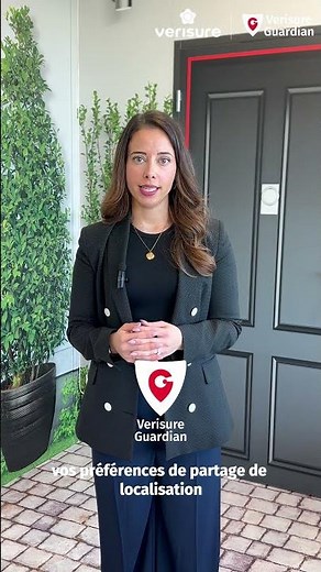 How does geolocation work on Verisure Guardian?