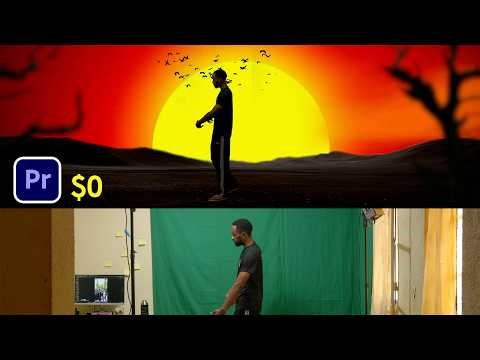 $0 Budget Cinematic Scene in Premiere Pro | Beginner Tutorial
