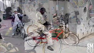 The Real Rydaz Low Rider Bike Club ride along the Venice Beach Boardwalk on Saturday, April 4, 2023. With around 30 riders, this unique group emphasizes the significance of leading a healthy lifestyle through their highly detailed custom bikes. Let's support their mission to inspire both youth and adults to prioritize their well-being. Don't miss this ride with a real club that values commitment and serving their community. #RealRydaz #LowRiderBikeClub #HealthyLifestyle #CommunityService #Custom