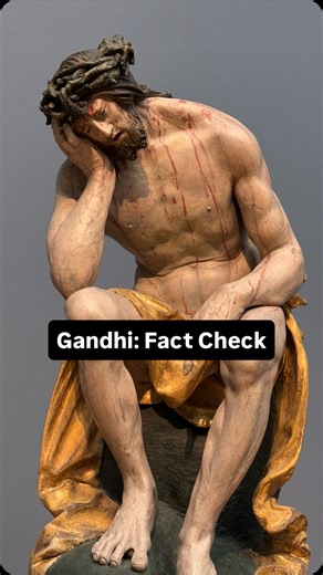 Swapnil Chaudhary on Instagram: "The audacity of spreading half truth to creat tensions among communities in a nation can only be found among right wingers. (Gandhi, RSS, BJP, Religion, Hindu, Muslim, History, Politics, India, Mod, Propaganda, Democracy, Myth, Fact Check) #history_at_shore"