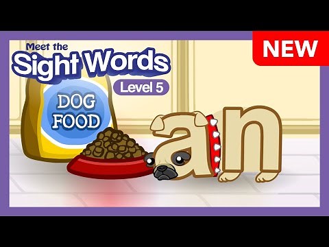 NEW! Meet the Sight Words Level 5 "an" | Preschool Prep Company