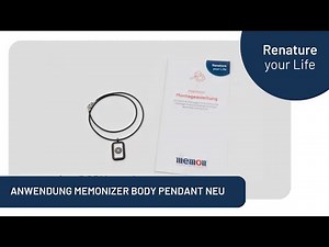 Anwendung memonizerBODY pendant NEU