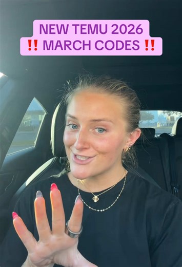 New Temu 2026 March Codes 💜‼️ #temunewusers #temufinds #temuhaul #temuspring #temumethod