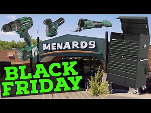 Black Friday Deals at Menards! (Plus the truth about Masterforce Tools)