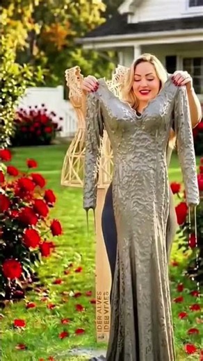 DIY Headless Dress Concrete Garden Statue 🌹🗿