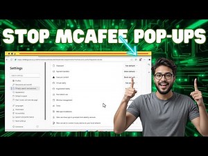 How To Stop Mcafee Pop-Ups In Windows 11 | Quick Fix (2025)