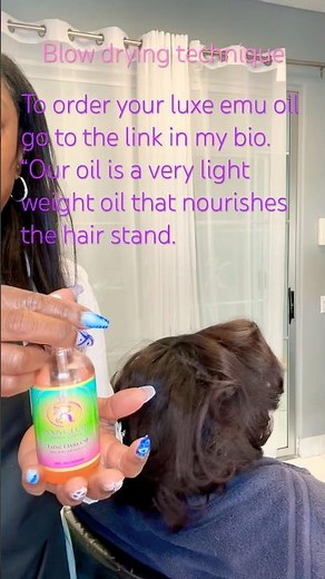 Shampoo and roller set,Dominican blow drying technique on relaxer hair. #relaxer #healthyhair
