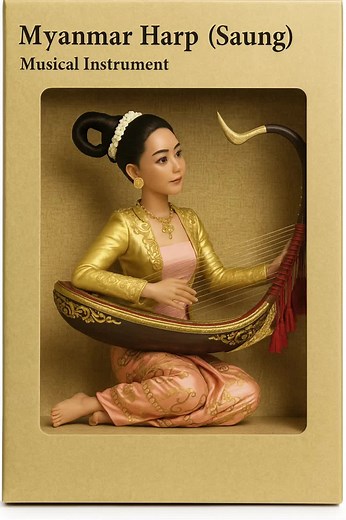 Discover the Myanmar Harp: A Unique Musical Tradition