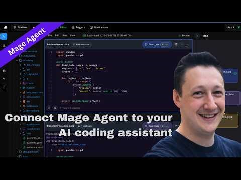 How to connect your AI coding assistant to the Mage Agent