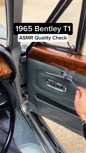 5M views · 48K reactions | Does it sound like 1965 oldtimer quality? #bentley #oldtimer #t1 #asmr | Justinscarblog | Facebook