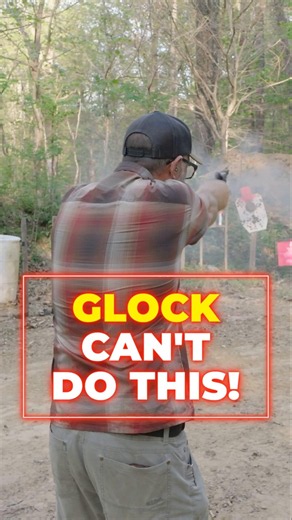 Is a Snub Nose Revolver Better Than a Glock Up Close? #pewpew #shorts #selfdefense