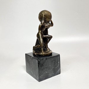 Bronze Atlas Statue, Atlas Sculpture, Titan Atlas Figure, Roman Art Figure, Greek Mythology Statue, Farnese Atlas Statue, Famous Statue - Etsy