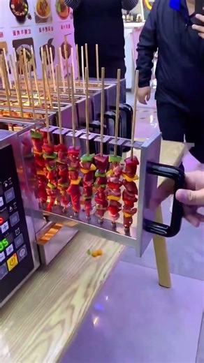 50 skewers in 4 minutes, 360-degree automatic rotation, left and right zone temperature control😍