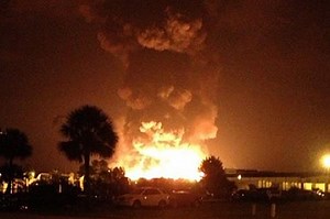 Massive Explosions Rock Florida Propane Plant, Injuring Several People