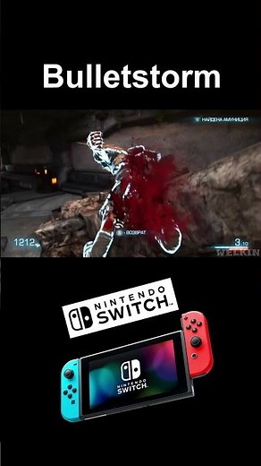 Bulletstorm Switch gameplay