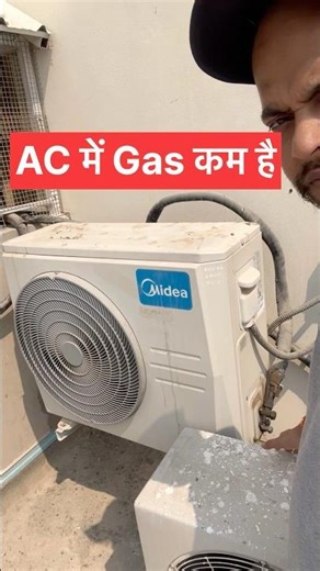 Split ac is low on gas | Split ac cooling problem - Maharajganj | Techshubhamac