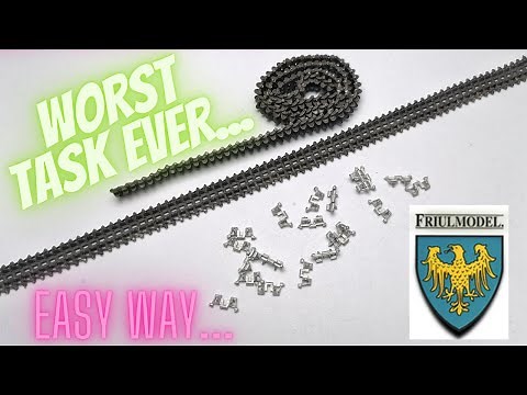 FRIULMODEL Metal TRACKS - MADE EASY, Full build tutorial (1/35)
